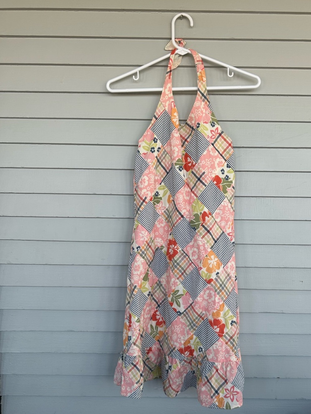 Gymboree Floral Spring Summer halter dress Sz 12 Sun Dress #kidsfashion